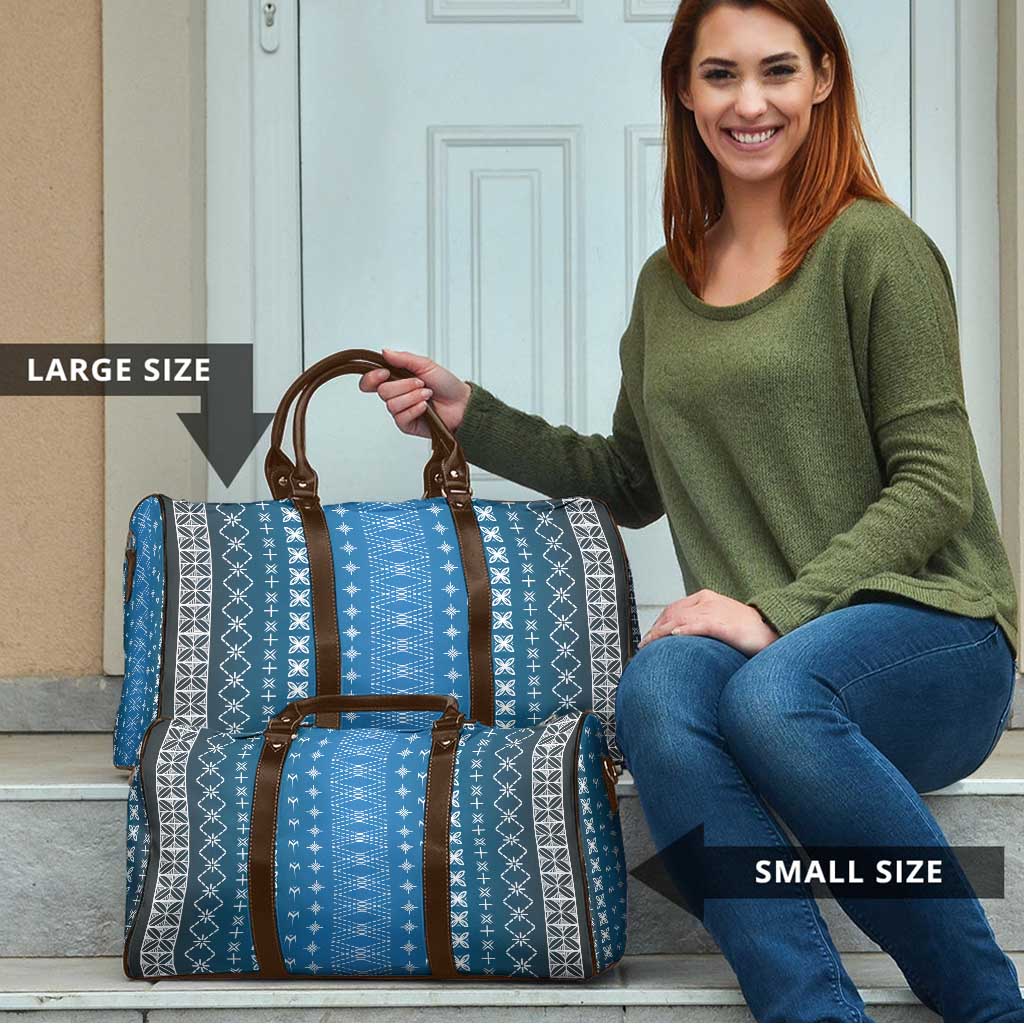 Blue Samoa Malu Tattoo Inspired Travel Bag - Polynesian Pride