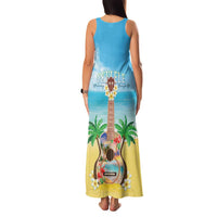 Hawaiian Ukulele Family Matching Tank Maxi Dress and Hawaiian Shirt Sound Of Happiness LT05 - Polynesian Pride