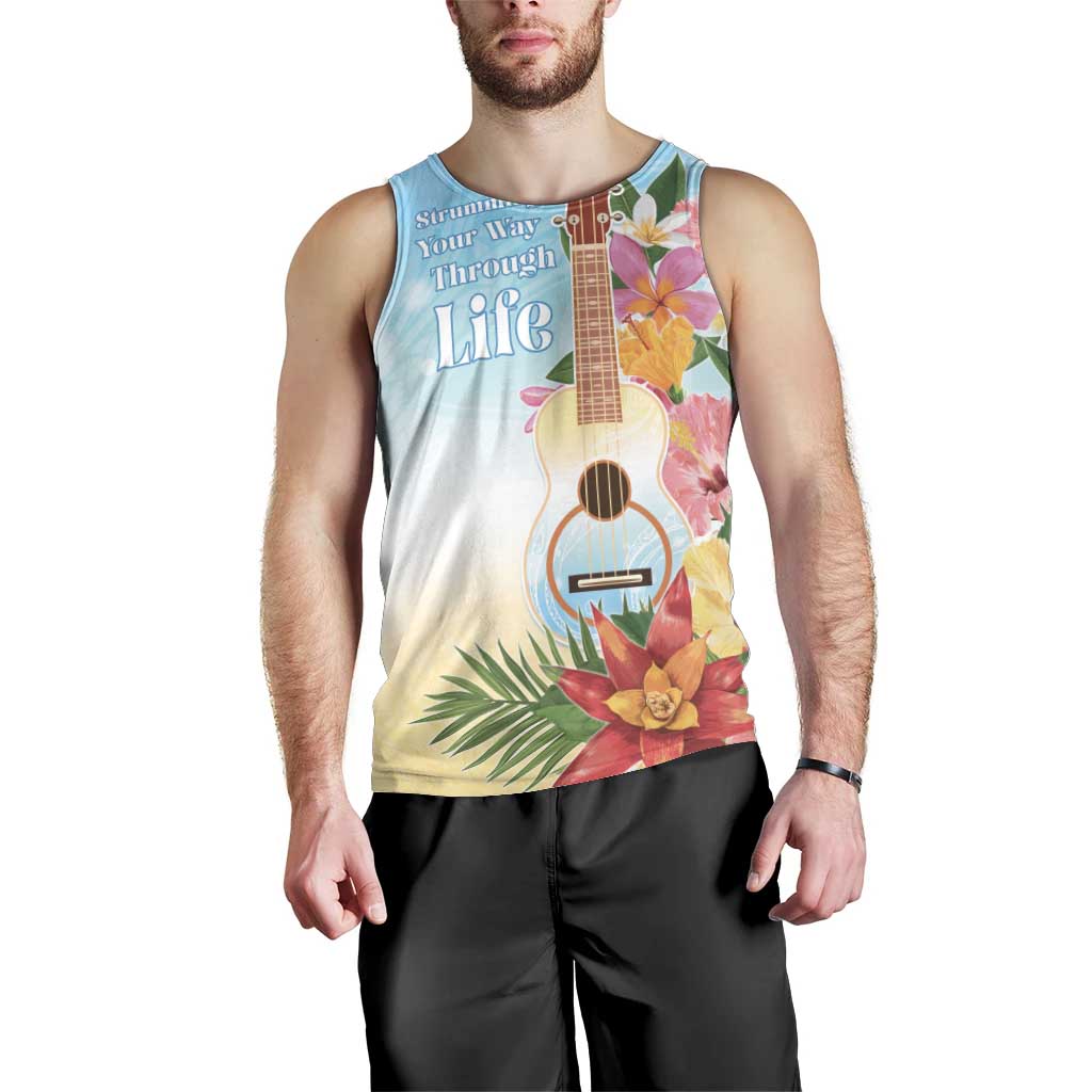 National Ukulele Day Men Tank Top Tropical Vibe