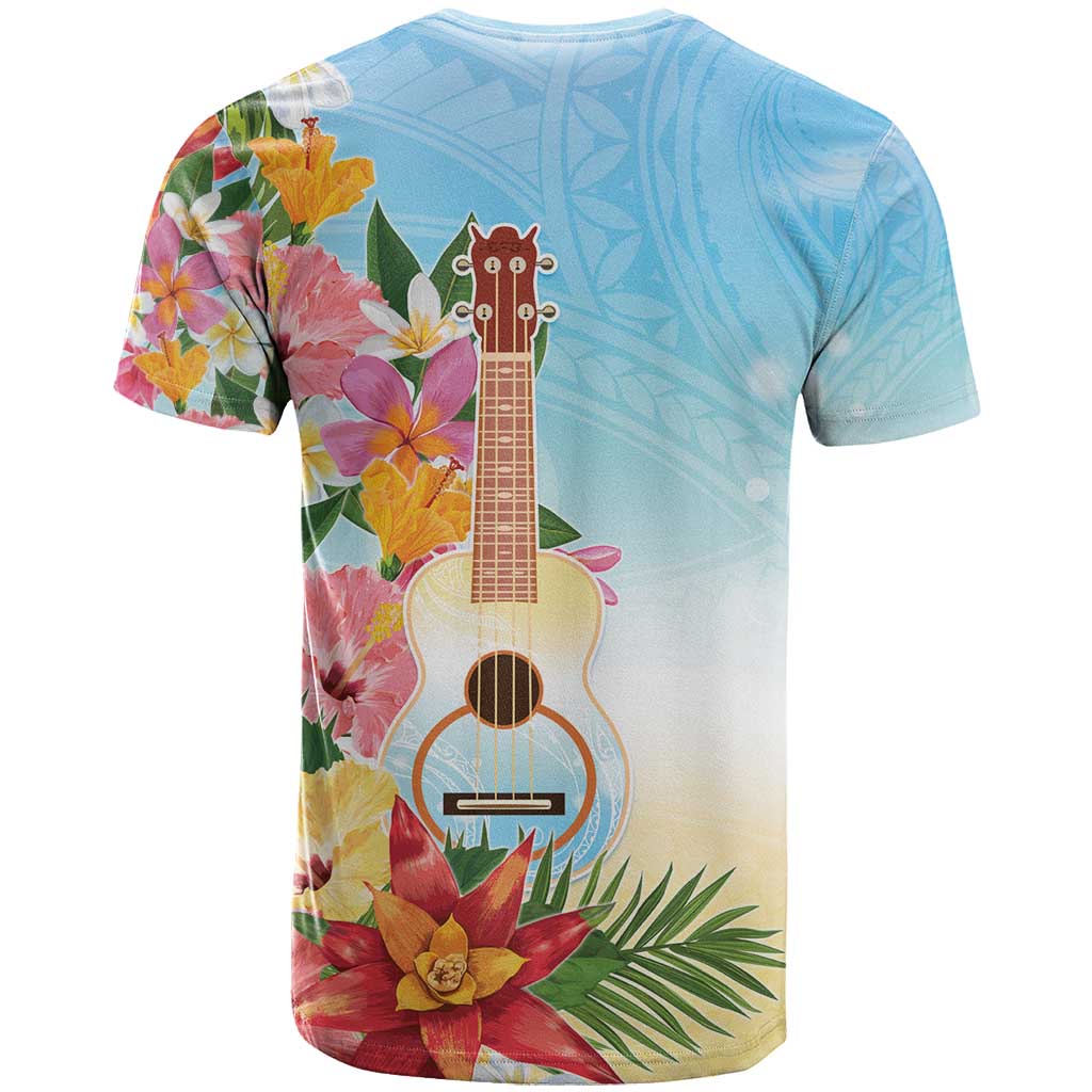 National Ukulele Day T Shirt Tropical Vibe