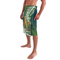 New Zealand Kea Bird Lavalava With Maori Koru Fern - Polynesian Pride