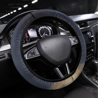 New Zealand ANZAC Day Steering Wheel Cover The Lonesome Pine With Soldier Fern LT05 Universal Fit Blue - Polynesian Pride