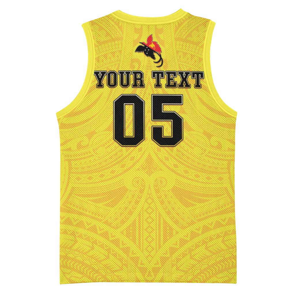 Papua New Guinea Rugby Custom Basketball Jersey Kumuls Heritage