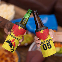 Papua New Guinea Rugby Custom 4 in 1 Can Cooler Tumbler Kumuls Heritage