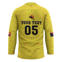 Papua New Guinea Rugby Custom Hockey Jersey Kumuls Heritage