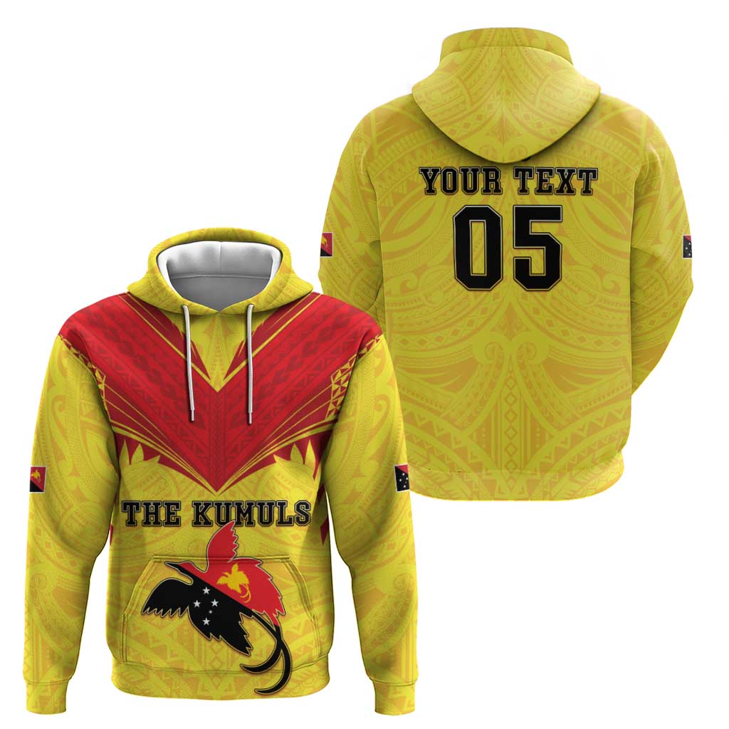 Papua New Guinea Rugby Custom Hoodie Kumuls Heritage
