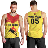 Papua New Guinea Rugby Custom Men Tank Top Kumuls Heritage