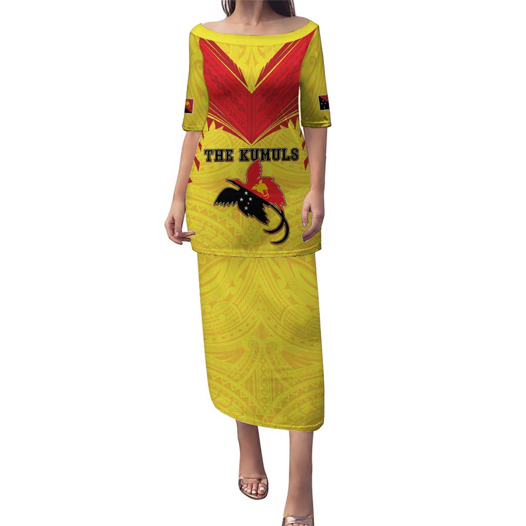 Papua New Guinea Rugby Custom Puletasi Kumuls Heritage