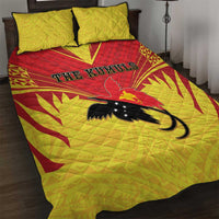 Papua New Guinea Rugby Quilt Bed Set Kumuls Heritage