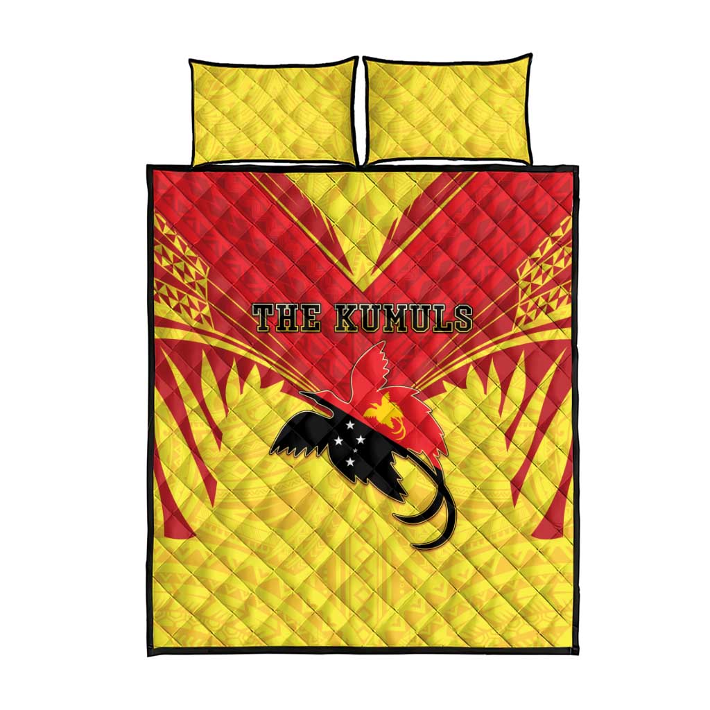 Papua New Guinea Rugby Quilt Bed Set Kumuls Heritage