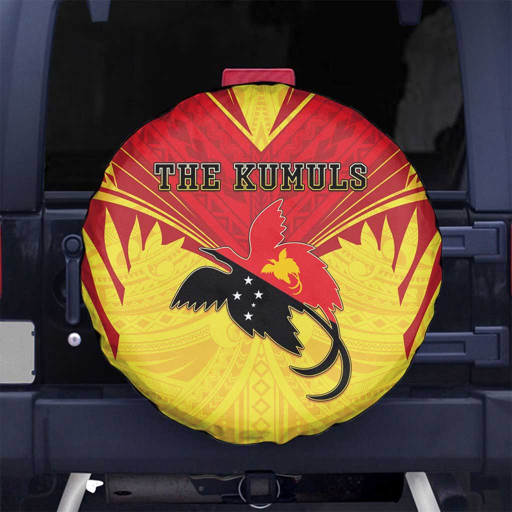 Papua New Guinea Rugby Spare Tire Cover Kumuls Heritage