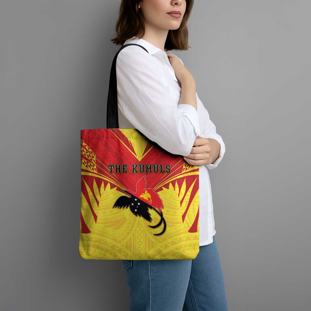 Papua New Guinea Rugby Tote Bag Kumuls Heritage