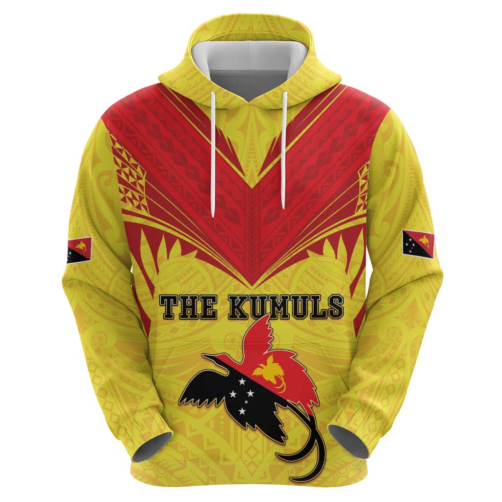 Papua New Guinea Rugby Custom Zip Hoodie Kumuls Heritage
