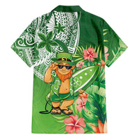 Aloha Hawaii St Patrick's Day Family Matching Mermaid Dress and Hawaiian Shirt Polynesian Style