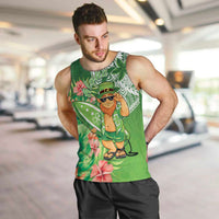 Aloha Hawaii St Patrick's Day Men Tank Top Polynesian Style