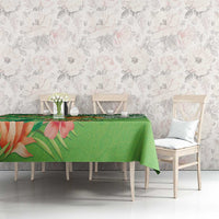 Aloha Hawaii St Patrick's Day Tablecloth Polynesian Style