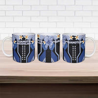 French Polynesia Tuamotu Archipelago Ceramic Mug Polynesian Pattern Unique Style