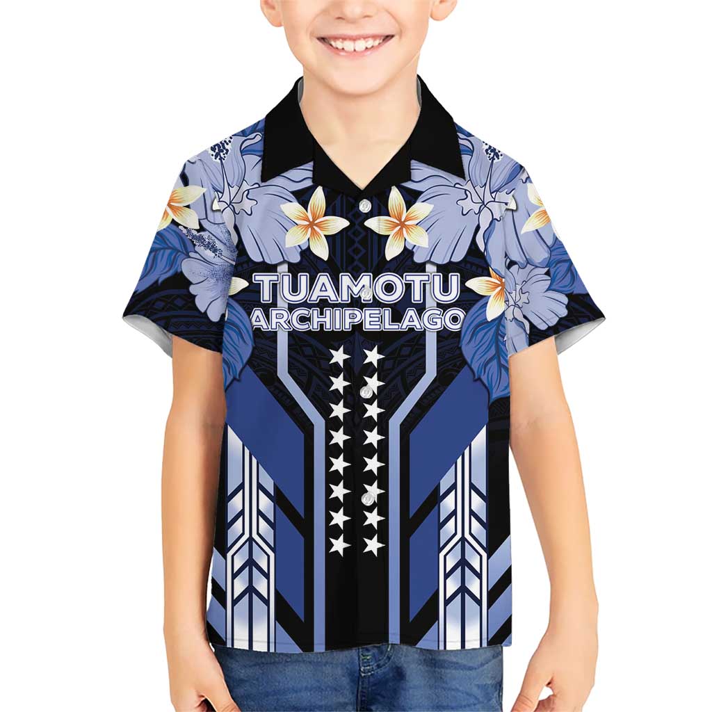 French Polynesia Tuamotu Archipelago Family Matching Off Shoulder Maxi Dress and Hawaiian Shirt Polynesian Pattern Unique Style