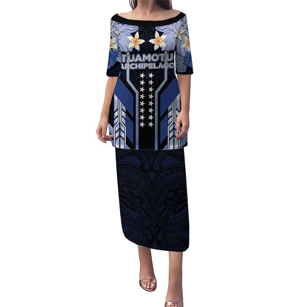 French Polynesia Tuamotu Archipelago Family Matching Puletasi and Hawaiian Shirt Polynesian Pattern Unique Style