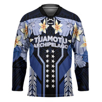 French Polynesia Tuamotu Archipelago Hockey Jersey Polynesian Pattern Unique Style