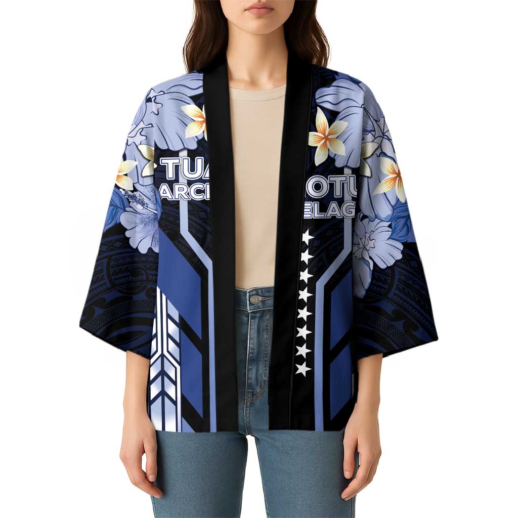 French Polynesia Tuamotu Archipelago Kimono Polynesian Pattern Unique Style