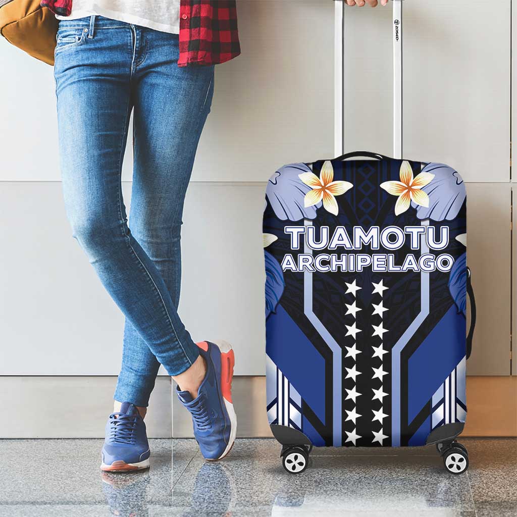 French Polynesia Tuamotu Archipelago Luggage Cover Polynesian Pattern Unique Style