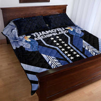 French Polynesia Tuamotu Archipelago Quilt Bed Set Polynesian Pattern Unique Style