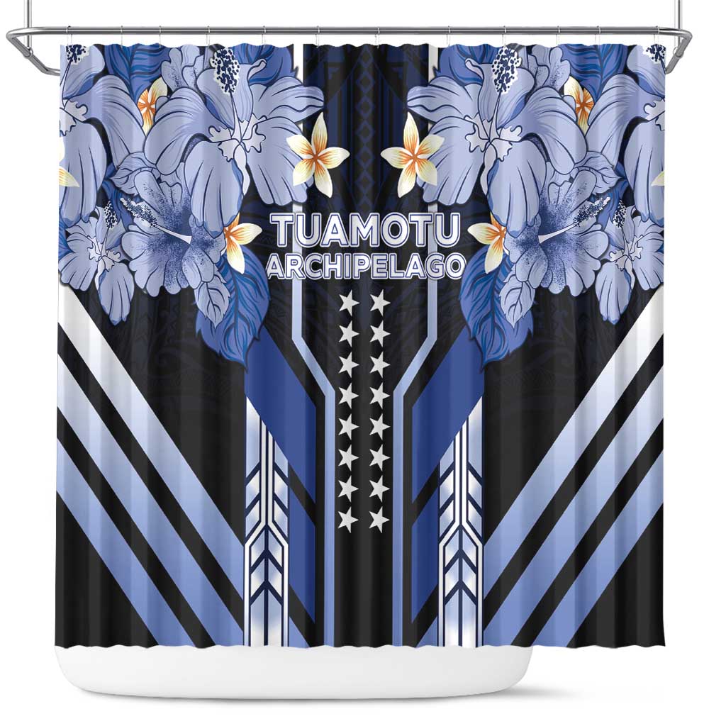 French Polynesia Tuamotu Archipelago Shower Curtain Polynesian Pattern Unique Style