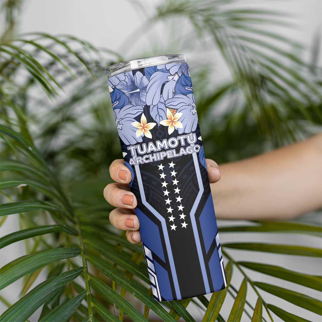French Polynesia Tuamotu Archipelago Skinny Tumbler Polynesian Pattern Unique Style