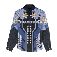 French Polynesia Tuamotu Archipelago Women Casual Shirt Polynesian Pattern Unique Style