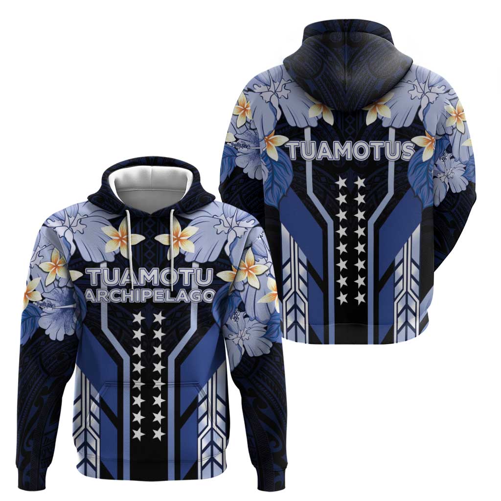 French Polynesia Tuamotu Archipelago Zip Hoodie Polynesian Pattern Unique Style