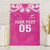 New Zealand Fern Women Rugby Custom Canvas Wall Art Pink Maori Pattern
