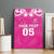 New Zealand Fern Women Rugby Custom Canvas Wall Art Pink Maori Pattern
