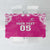 New Zealand Fern Women Rugby Custom Tablecloth Pink Maori Pattern