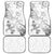 Brain Cancer Awareness Car Mats Ribbon Polynesian Pattern