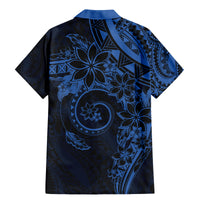Polynesian Sunset Plumeria Family Matching Mermaid Dress and Hawaiian Shirt Navy Polynesian Tattoo LT05 - Polynesian Pride