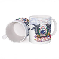Samoa Independence Day Ceramic Mug Samoa United For A New Beginning