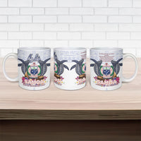 Samoa Independence Day Ceramic Mug Samoa United For A New Beginning