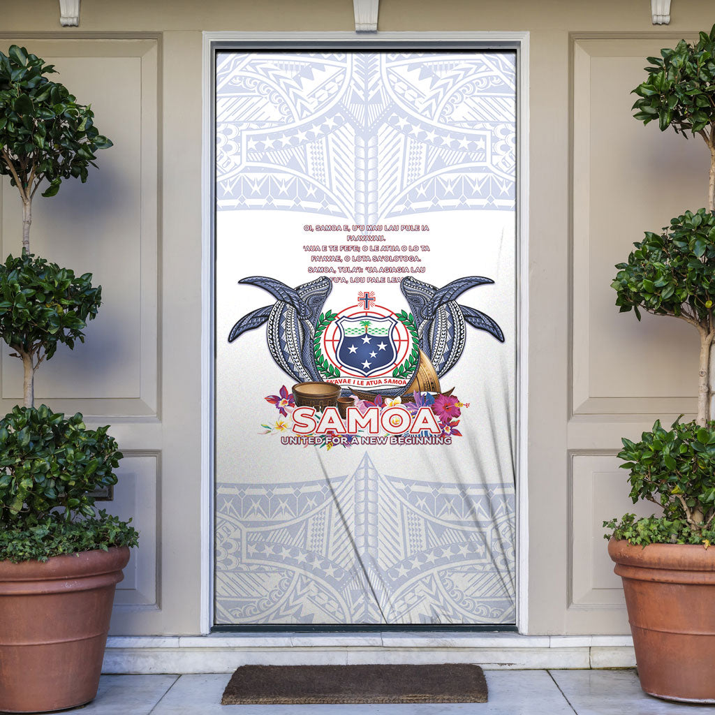 Samoa Independence Day Door Cover Samoa United For A New Beginning