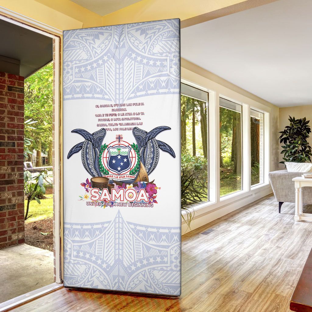Samoa Independence Day Door Cover Samoa United For A New Beginning