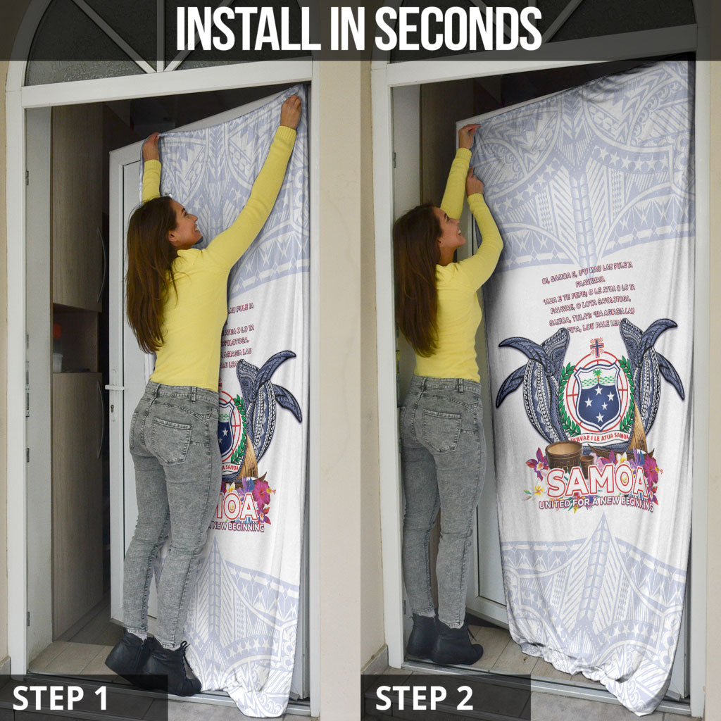 Samoa Independence Day Door Cover Samoa United For A New Beginning
