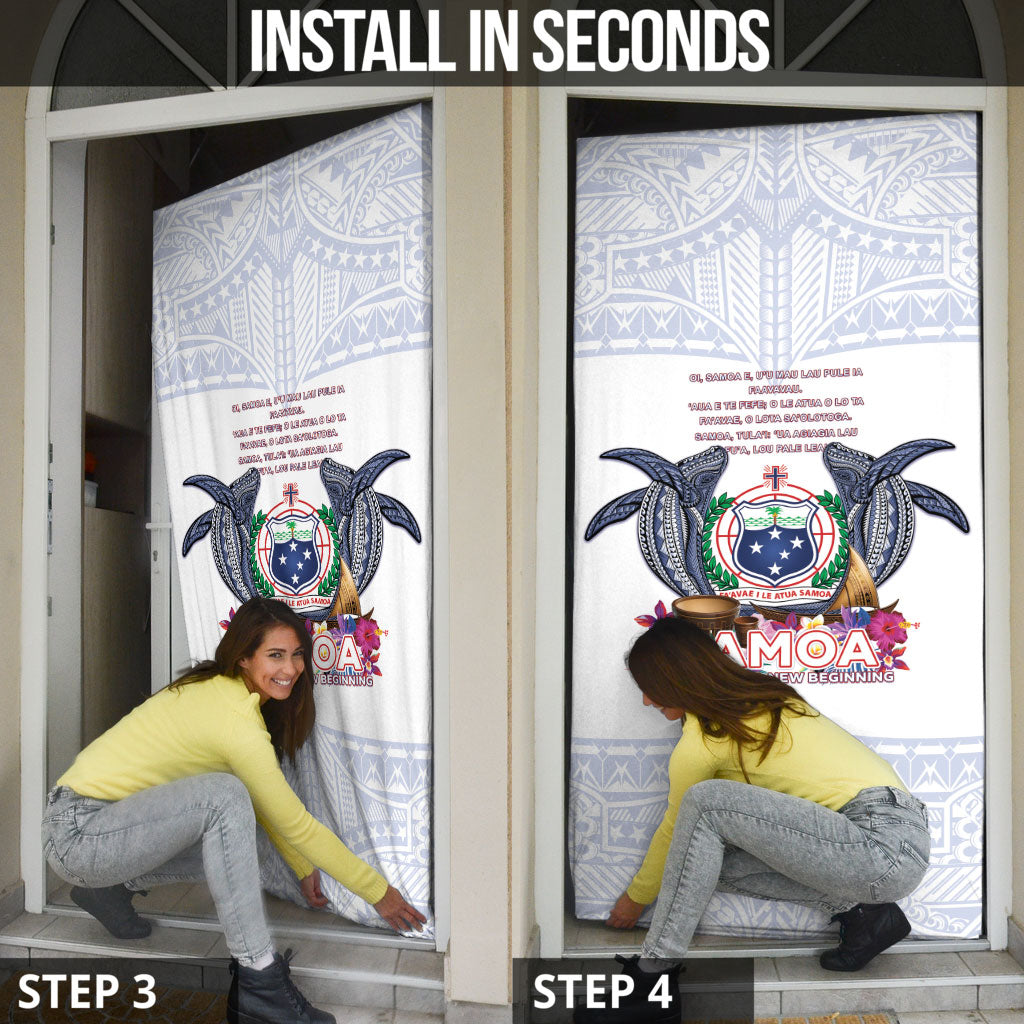 Samoa Independence Day Door Cover Samoa United For A New Beginning