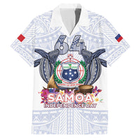 Samoa Independence Day Family Matching Long Sleeve Bodycon Dress and Hawaiian Shirt Samoa United For A New Beginning
