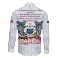 Samoa Independence Day Family Matching Off The Shoulder Long Sleeve Dress and Hawaiian Shirt Samoa United For A New Beginning