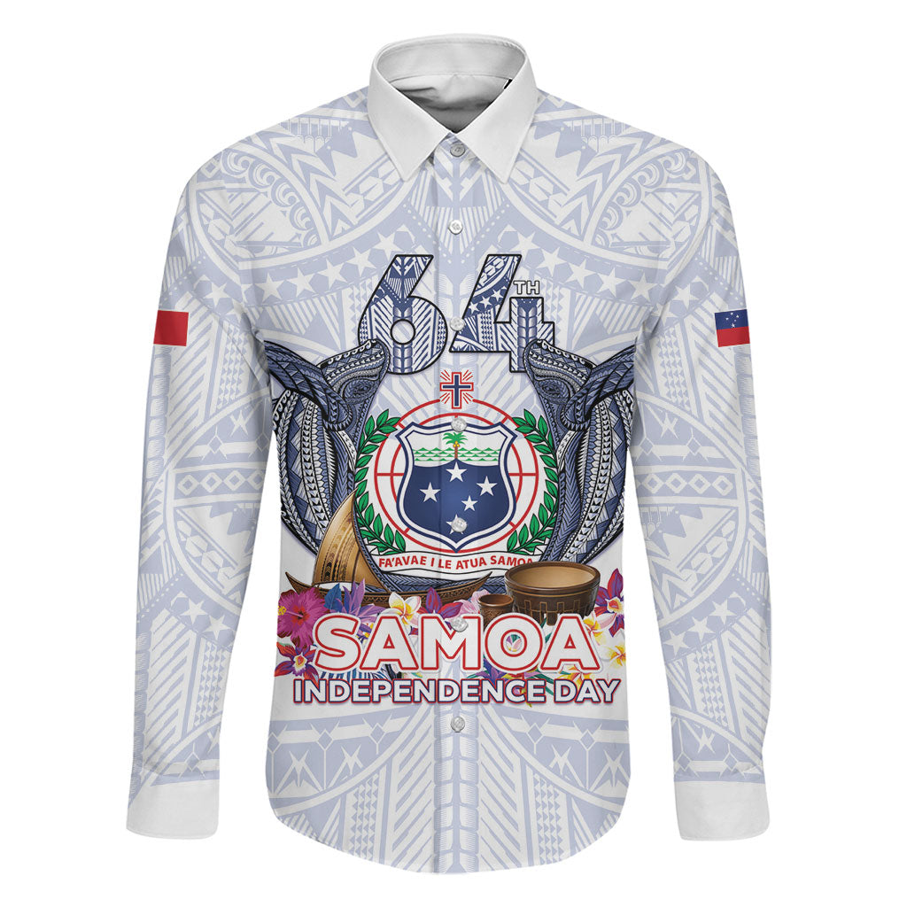 Samoa Independence Day Family Matching Off Shoulder Short Dress and Hawaiian Shirt Samoa United For A New Beginning