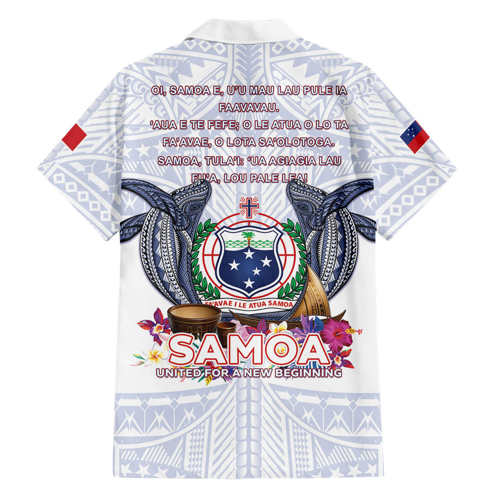 Samoa Independence Day Family Matching Summer Maxi Dress and Hawaiian Shirt Samoa United For A New Beginning