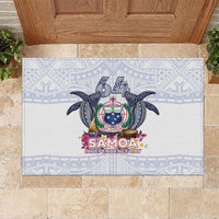 Samoa Independence Day Rubber Doormat Samoa United For A New Beginning