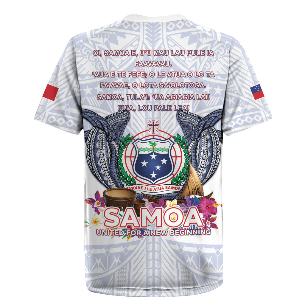 Samoa Independence Day Rugby Jersey Samoa United For A New Beginning