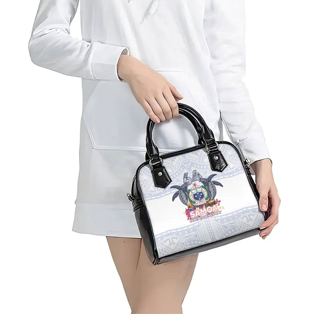 Samoa Independence Day Shoulder Handbag Samoa United For A New Beginning