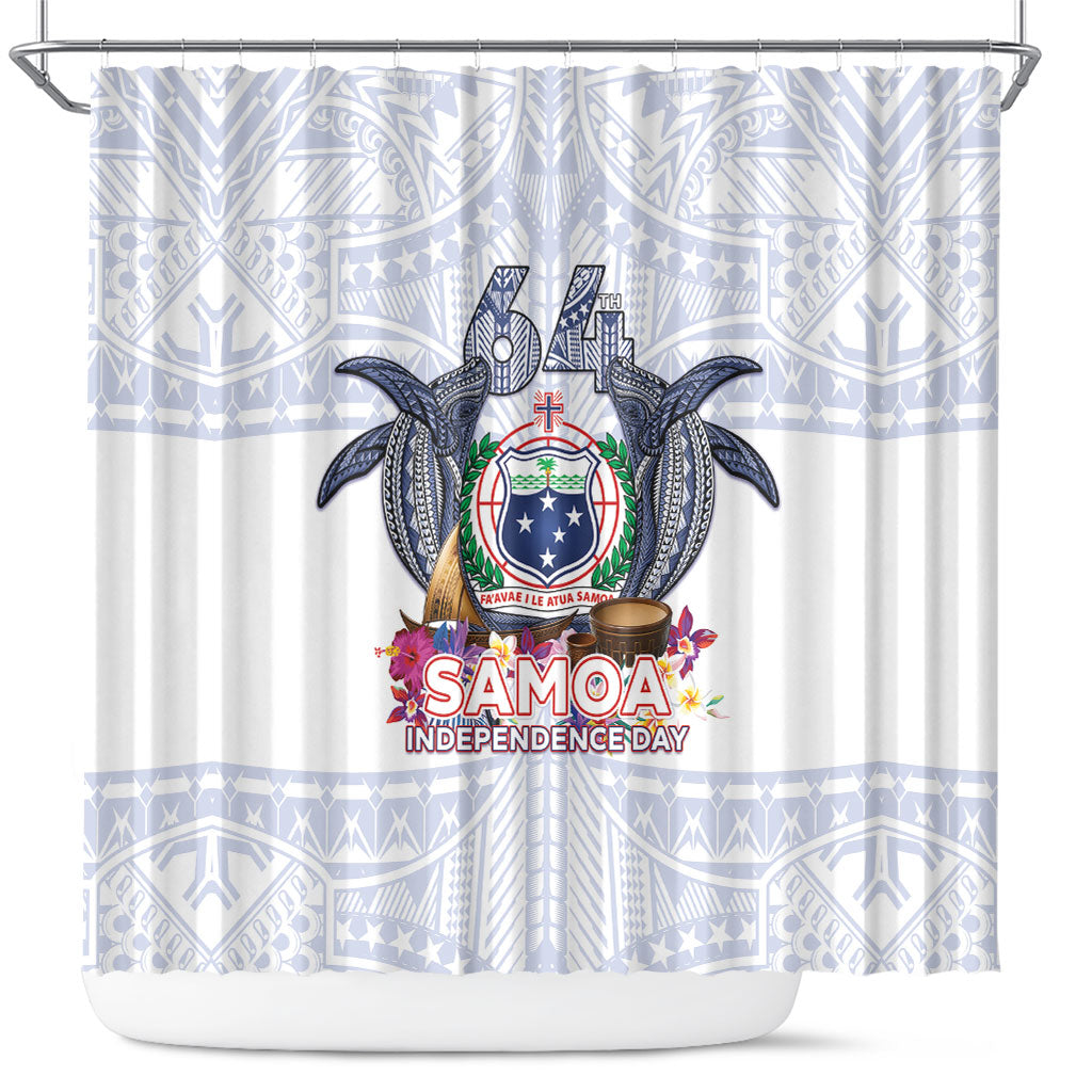 Samoa Independence Day Shower Curtain Samoa United For A New Beginning